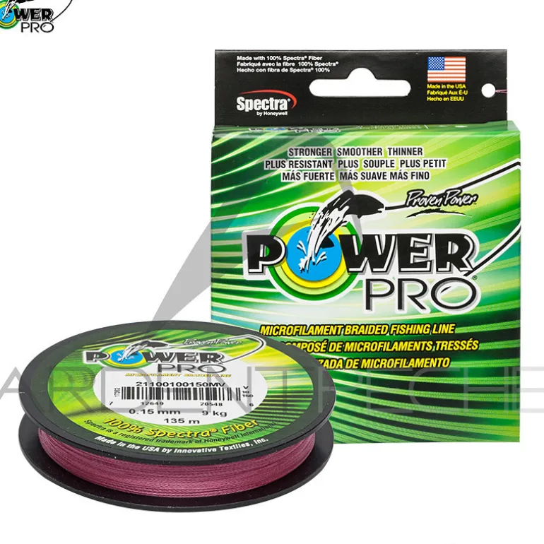 Tresse POWER PRO Rouge 275m
