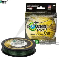Tresse POWER PRO Super 8 slick V2 Moss green 135m