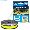 Tresse SHIMANO Kairiki SX8 Jaune 150m