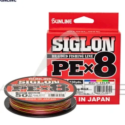 Tresse SUNLINE Siglon braid 8X multicolor 150m