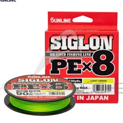 Tresse SUNLINE Siglon braid 8X vert clair 150m