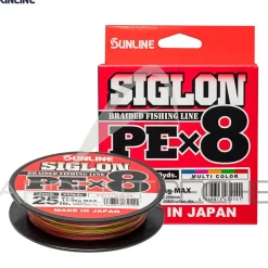 Tresse SUNLINE Siglon braid 8X multicolor 200m