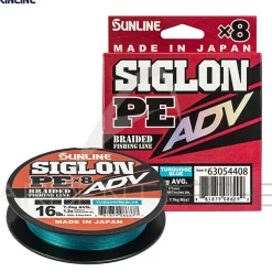 Tresse SUNLINE Siglon braid PE ADV 8X Bleu turquoise 300m
