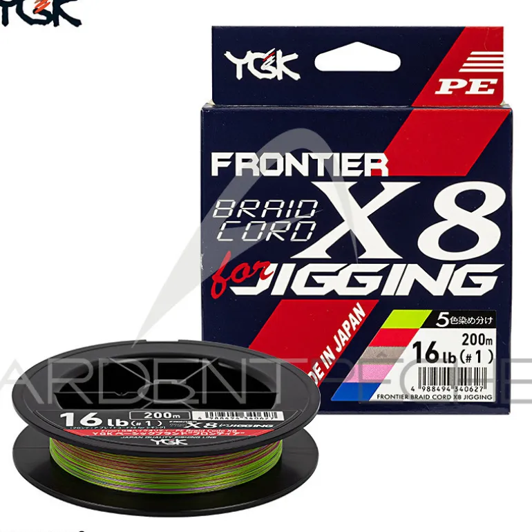 Tresse YGK Frontier braid cord X8
