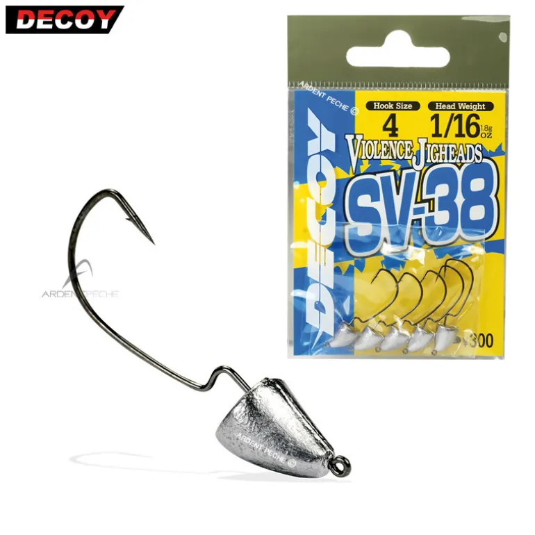 Tête plombée DECOY SV-38