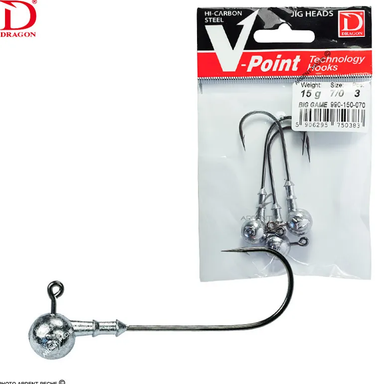 Tête plombée DRAGON V-Point Big game