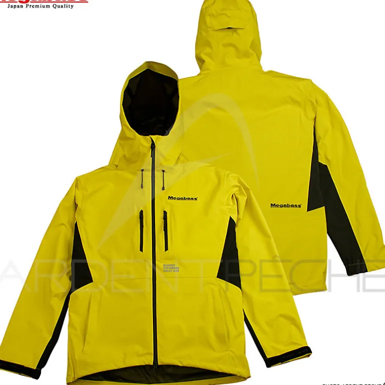 Veste MEGABASS Wilderness jacket competition yellow