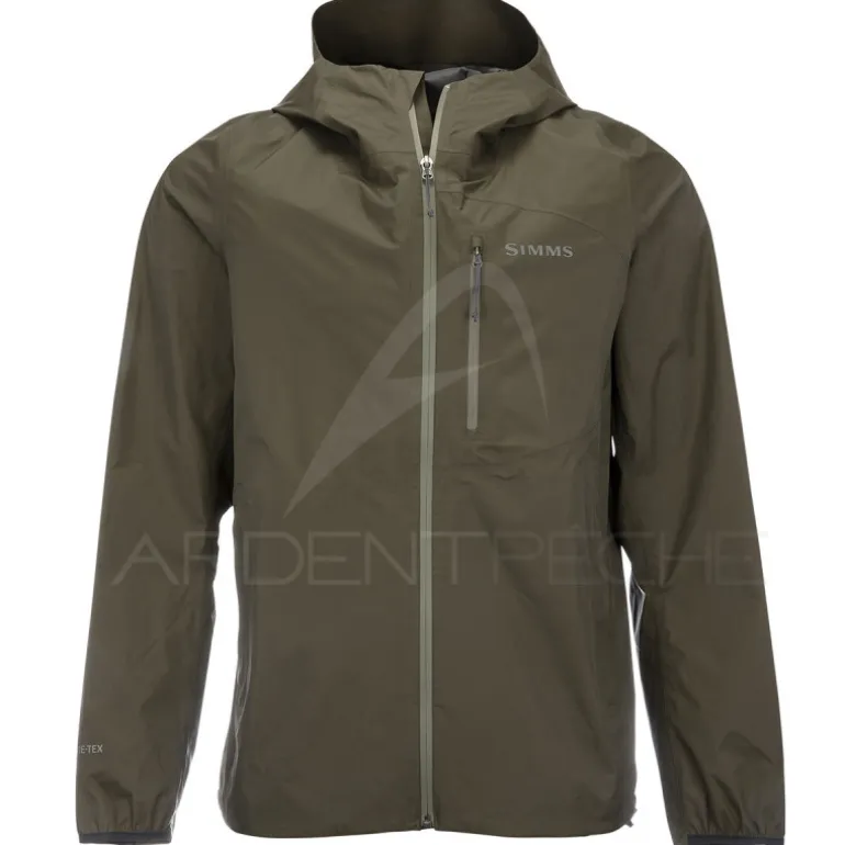 Veste SIMMS Flyweight Shell Jacket Dark Stone