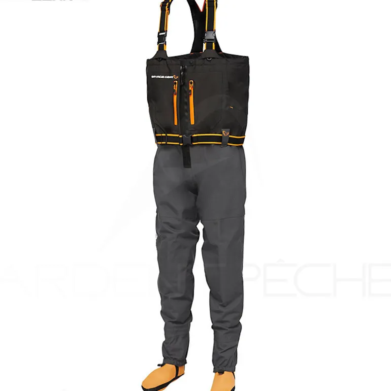 Waders respirants SAVAGE GEAR SG8 Chest zip wader